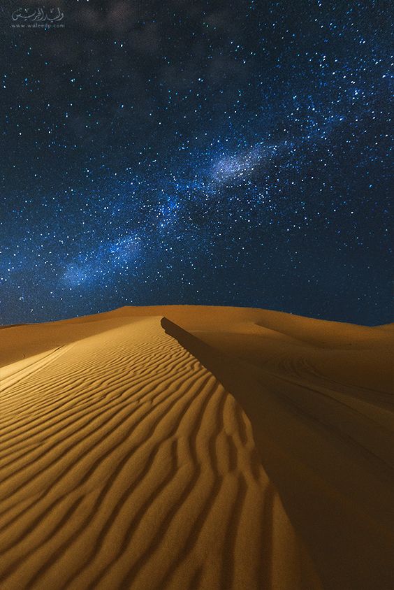 沙漠星空